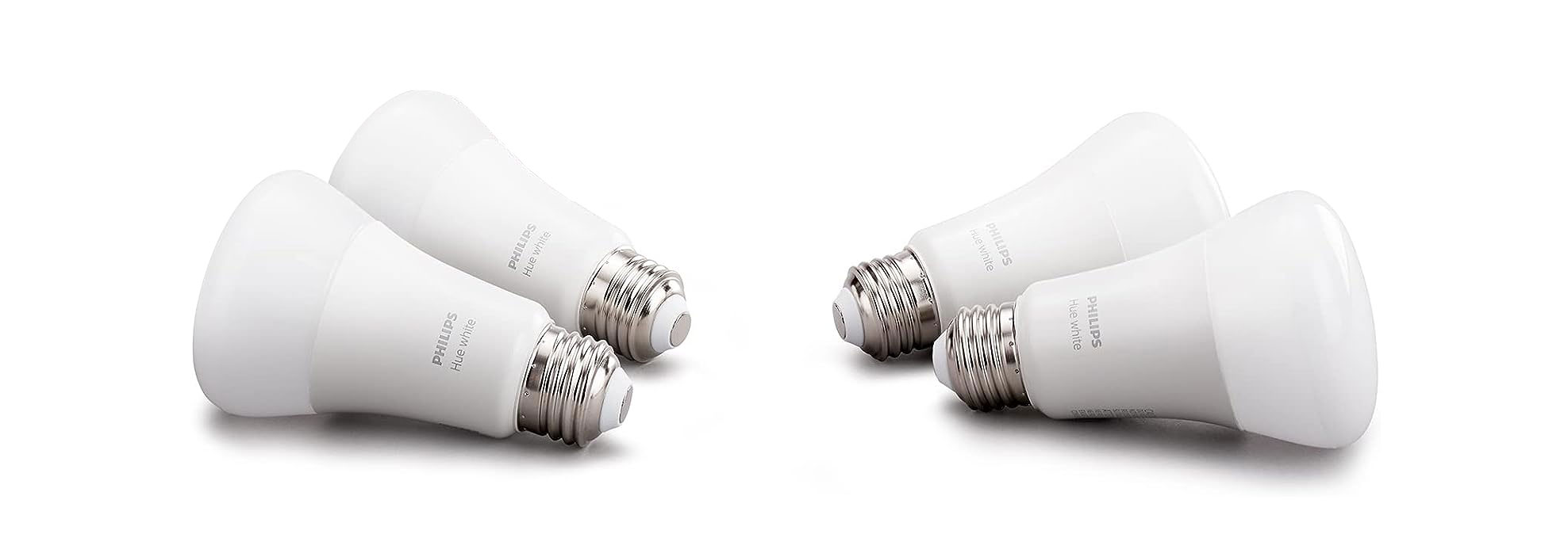 Philips Hue A19 - E26 smart bulb - 60W 4-pack